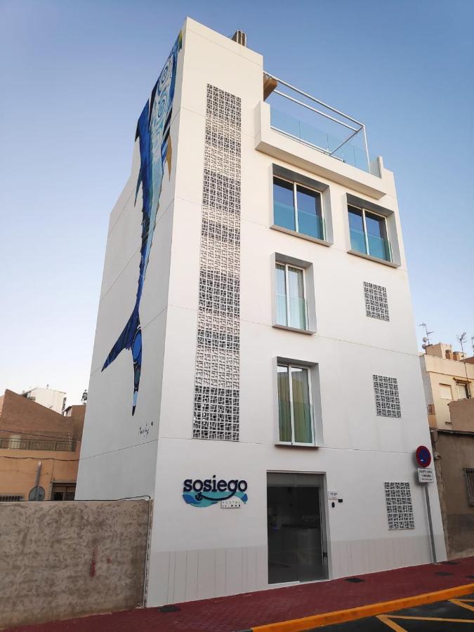 Sosiego Hostal De Mar Puerto de Mazarron Luaran gambar