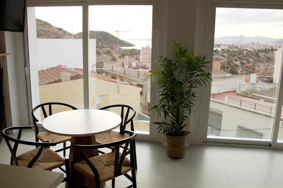 Sosiego Hostal De Mar Puerto de Mazarron Luaran gambar